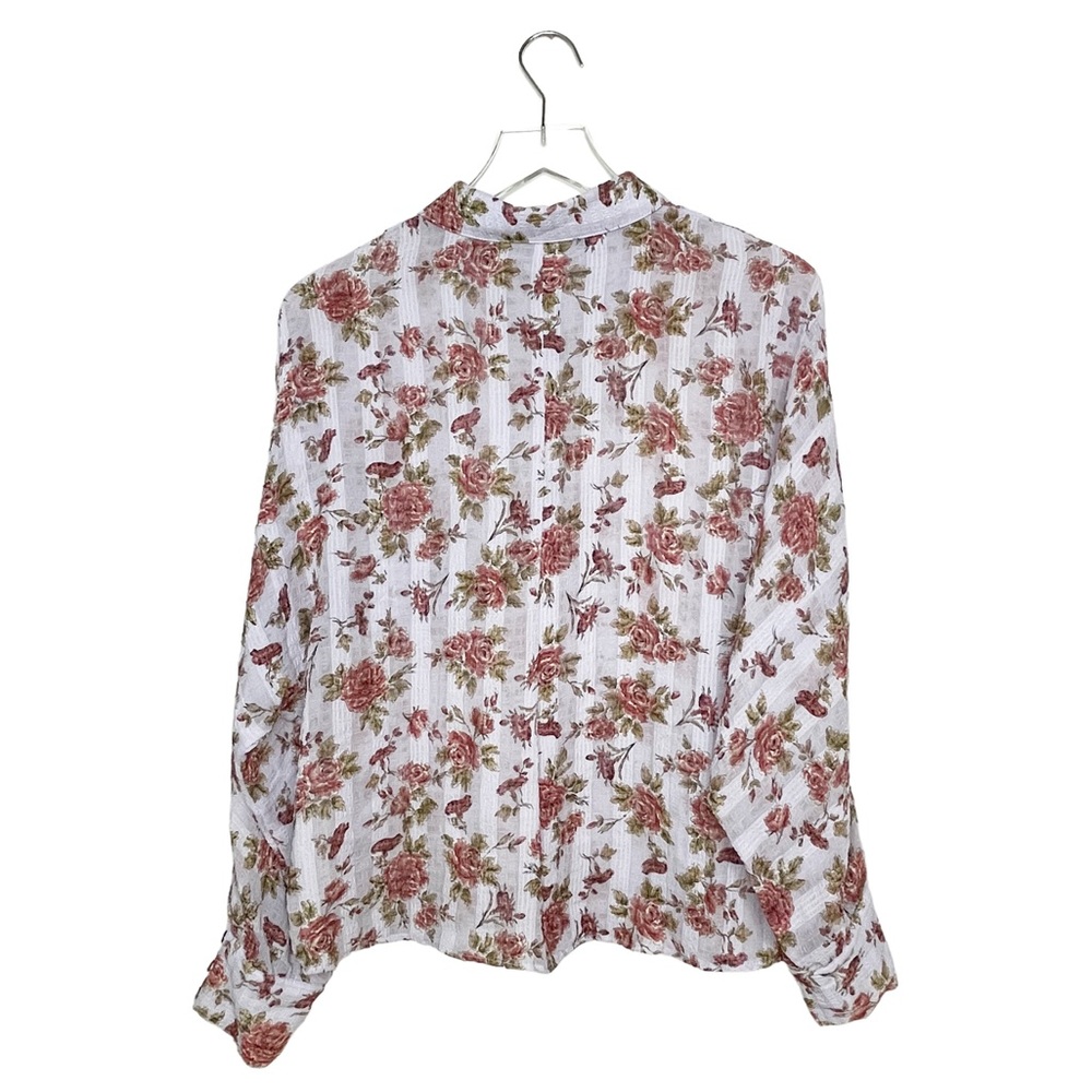 Zara Floral Print Blouse - Picture 4 of 8